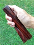 Pea Patch Minstrel-style Rosewood Rhythm Bones, regular Pea Patch Minstrel-style Rosewood Rhythm Bones, regular